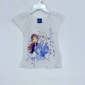 #0453 Disney Frozen II `Sister Love’ T-Shirt | Size: 2T